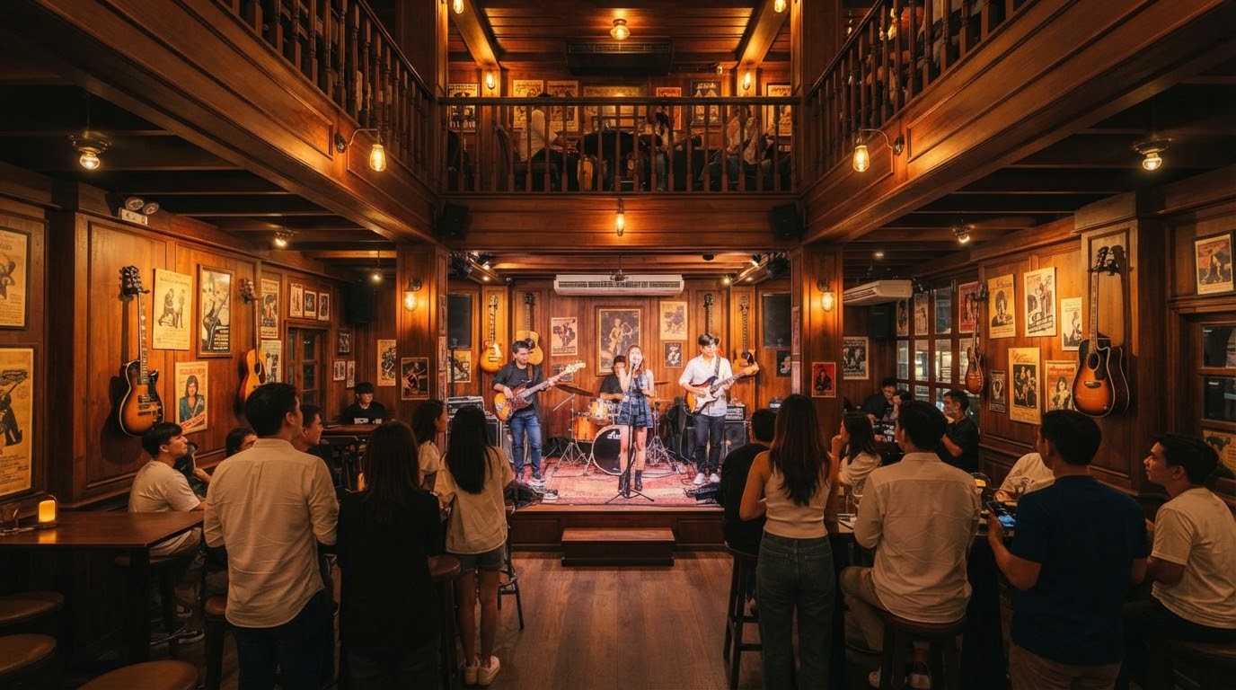 Saxophone Pub Bangkok live jazz bar