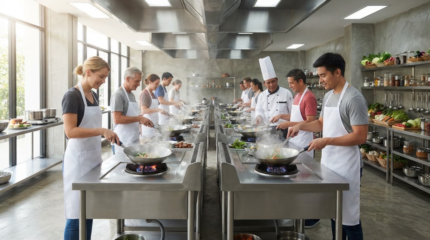 Thai cooking class Bangkok