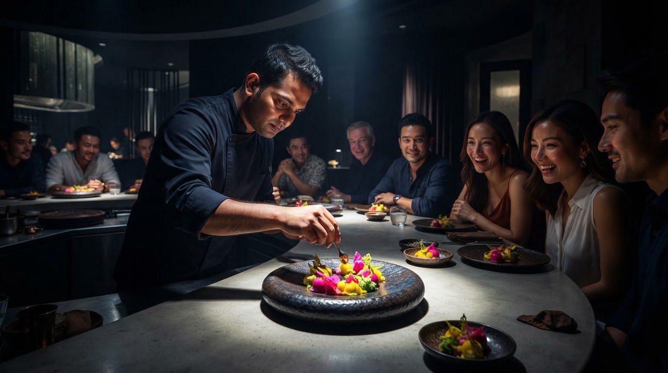 Gaggan Anand Bangkok restaurant