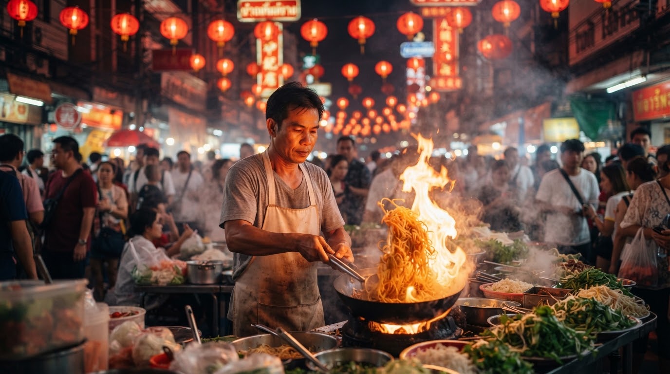 Yaowarat Chinatown street food