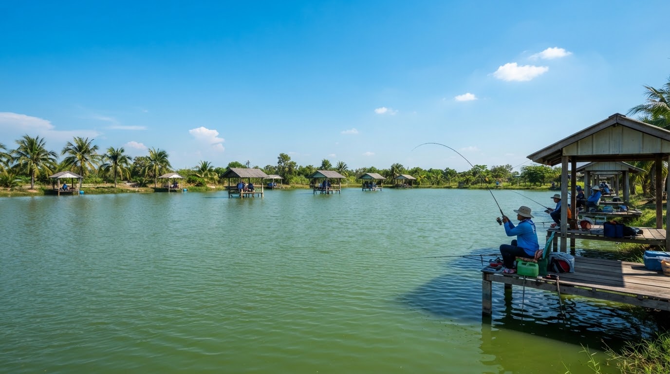 Bungsamran Fishing Park giant carp