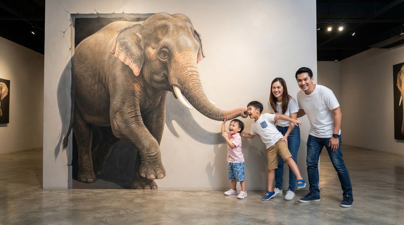 3D trick art museum Bangkok