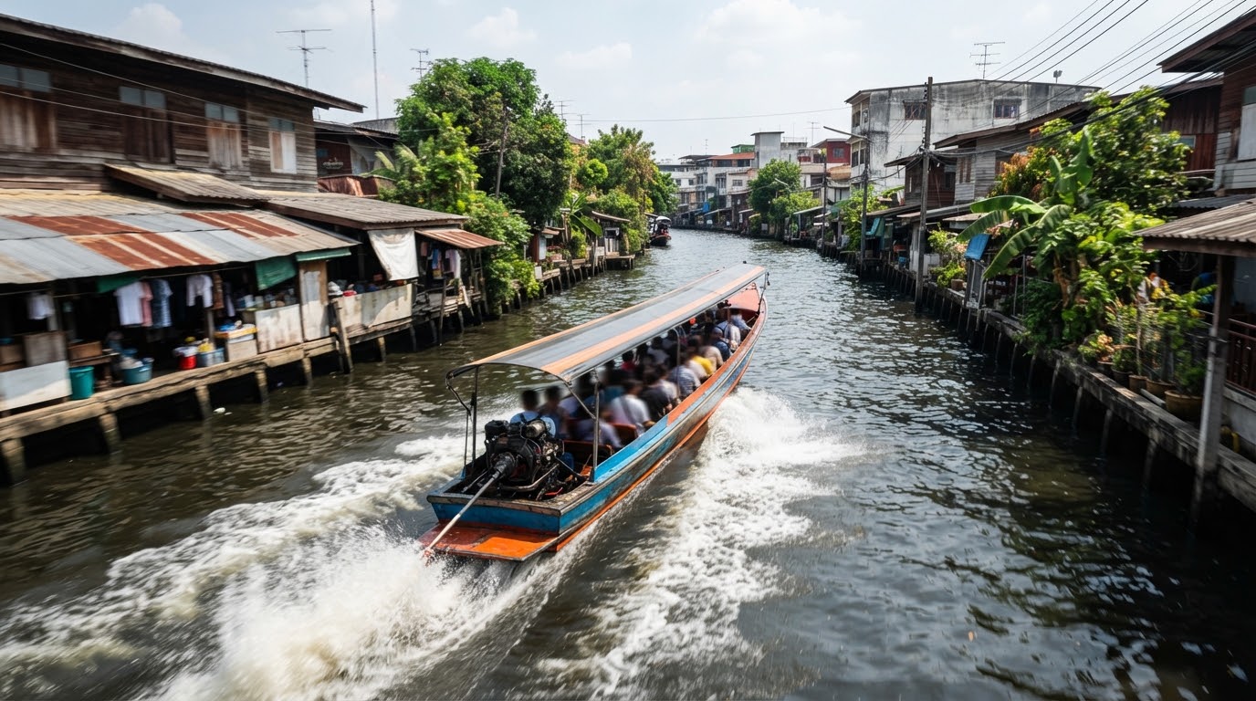 Khlong Saen Saep boat