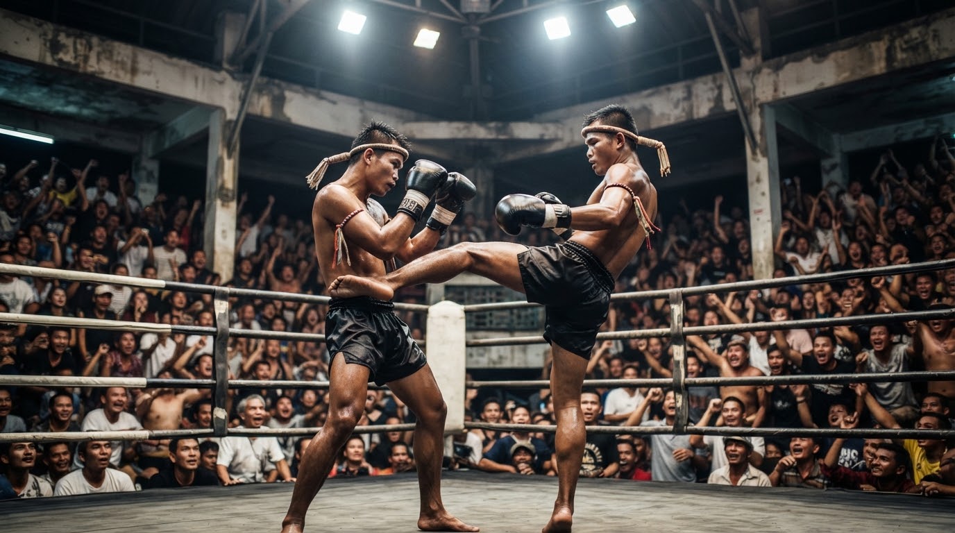 Muay Thai boxing stadium Bangkok