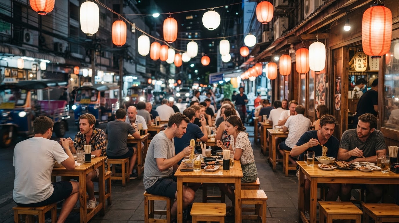 Japanese dining strip