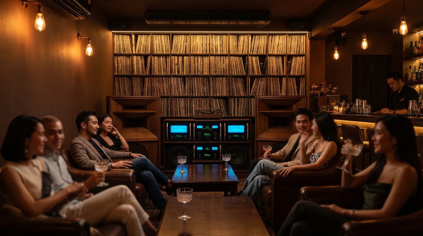 Cocktail & listening bars