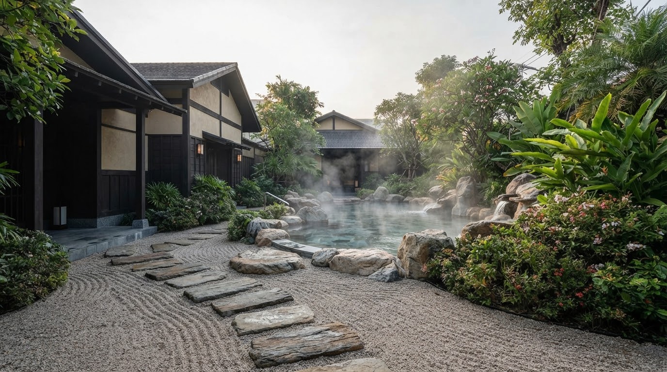 Yunomori Onsen Thonglor access