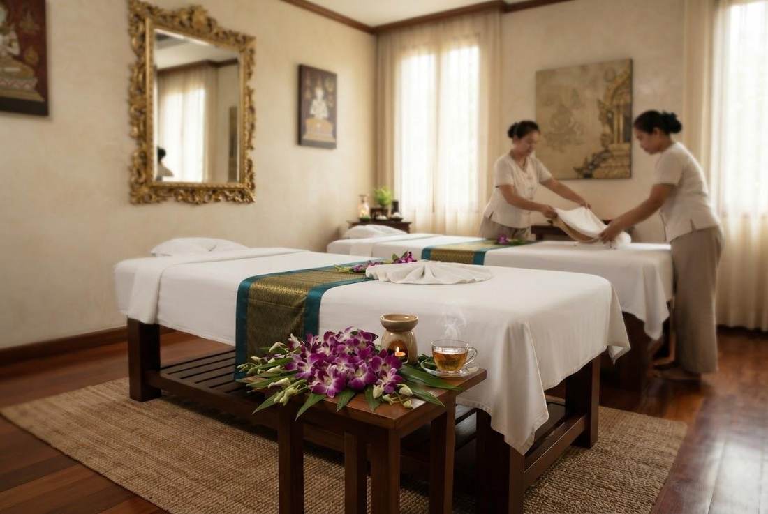 A long Thai massage or spa day Chiang Mai