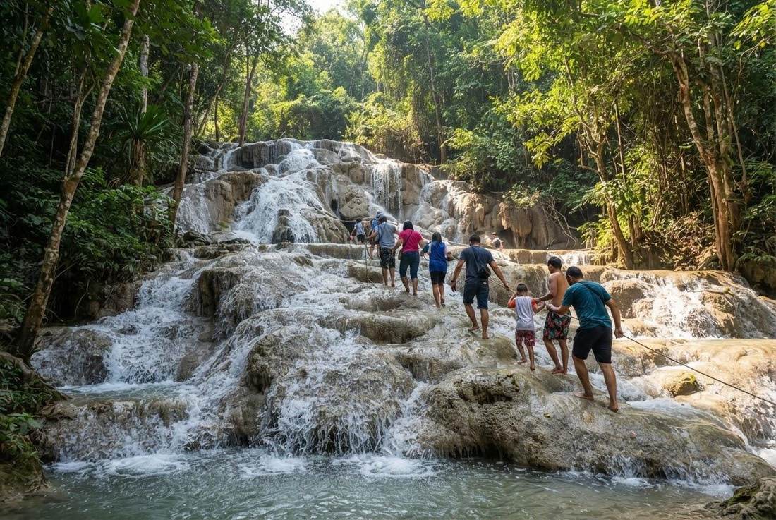 Bua Tong Sticky Waterfalls Chiang Mai