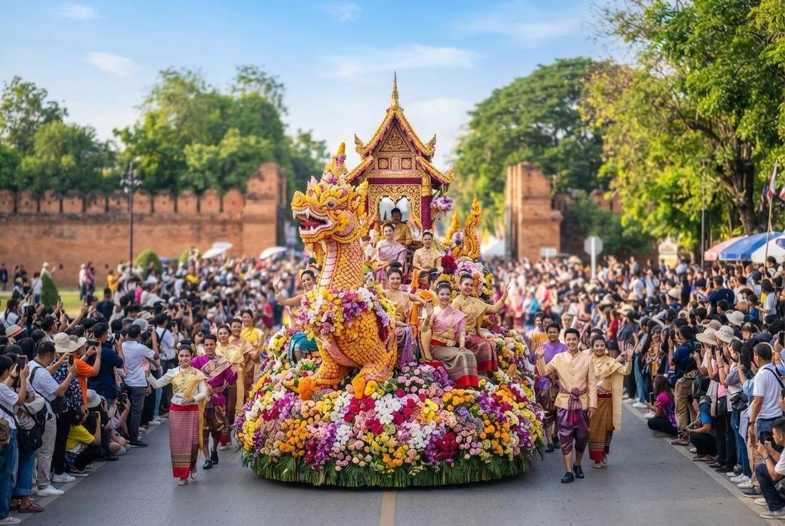 Chiang Mai Flower Festival Chiang Mai