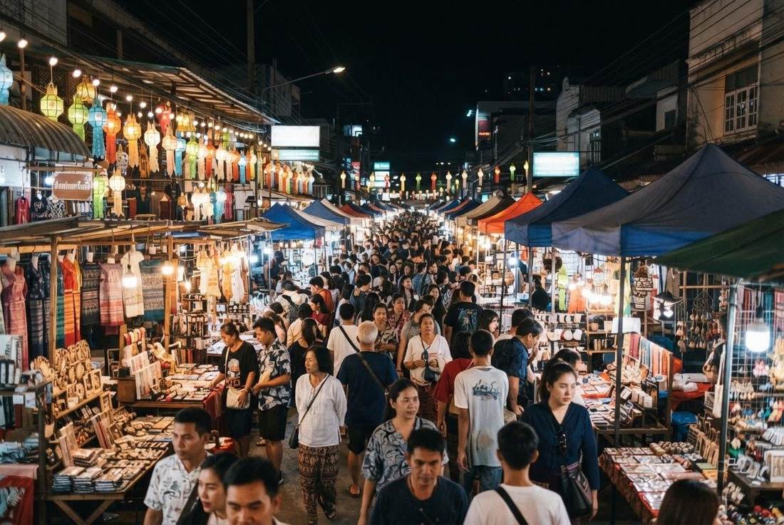 Chiang Mai Night Bazaar Chiang Mai