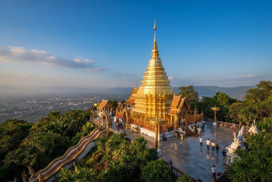 Doi Suthep & Wat Umong Chiang Mai