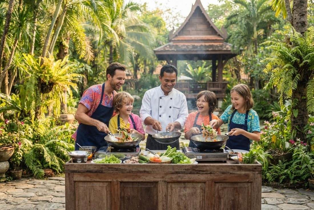 Family cooking class Chiang Mai