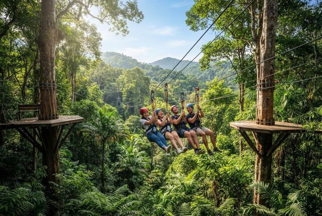 Flight of the Gibbon Zipline Chiang Mai