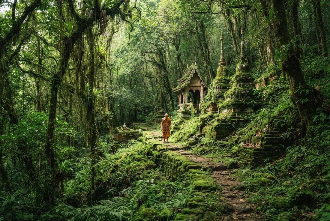 Monk’s Trail to Wat Pha Lat Chiang Mai