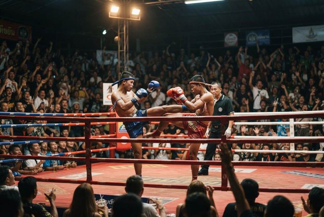 Muay Thai fight night Chiang Mai