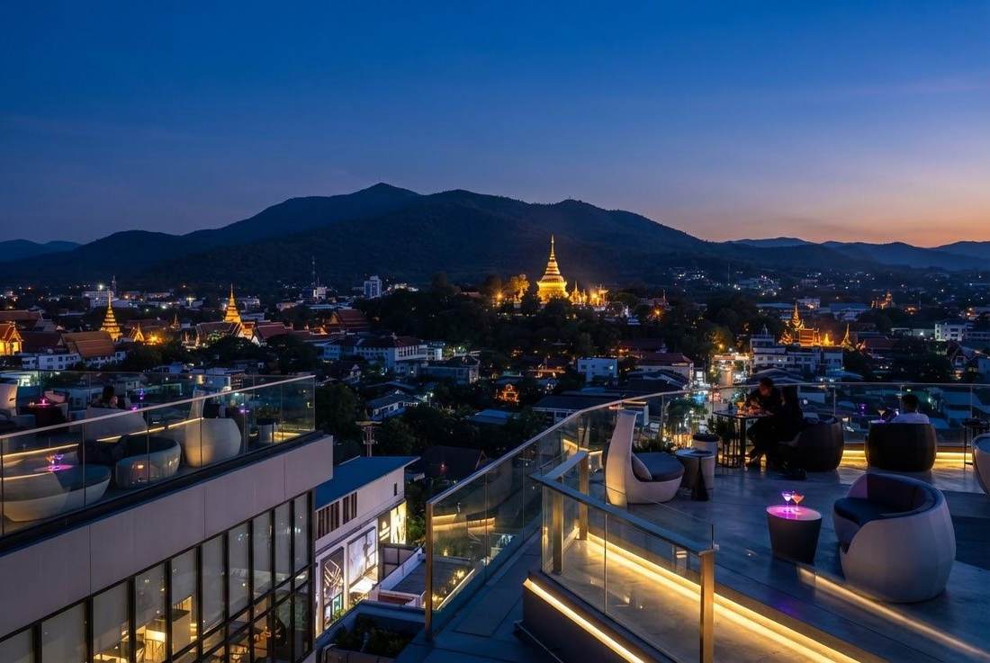 Myst Maya Rooftop Bar Chiang Mai