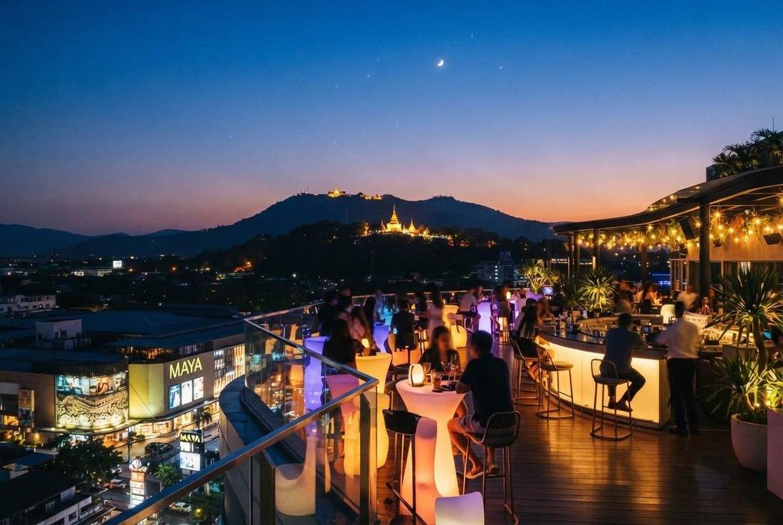 Myst Maya Rooftop Bar Chiang Mai