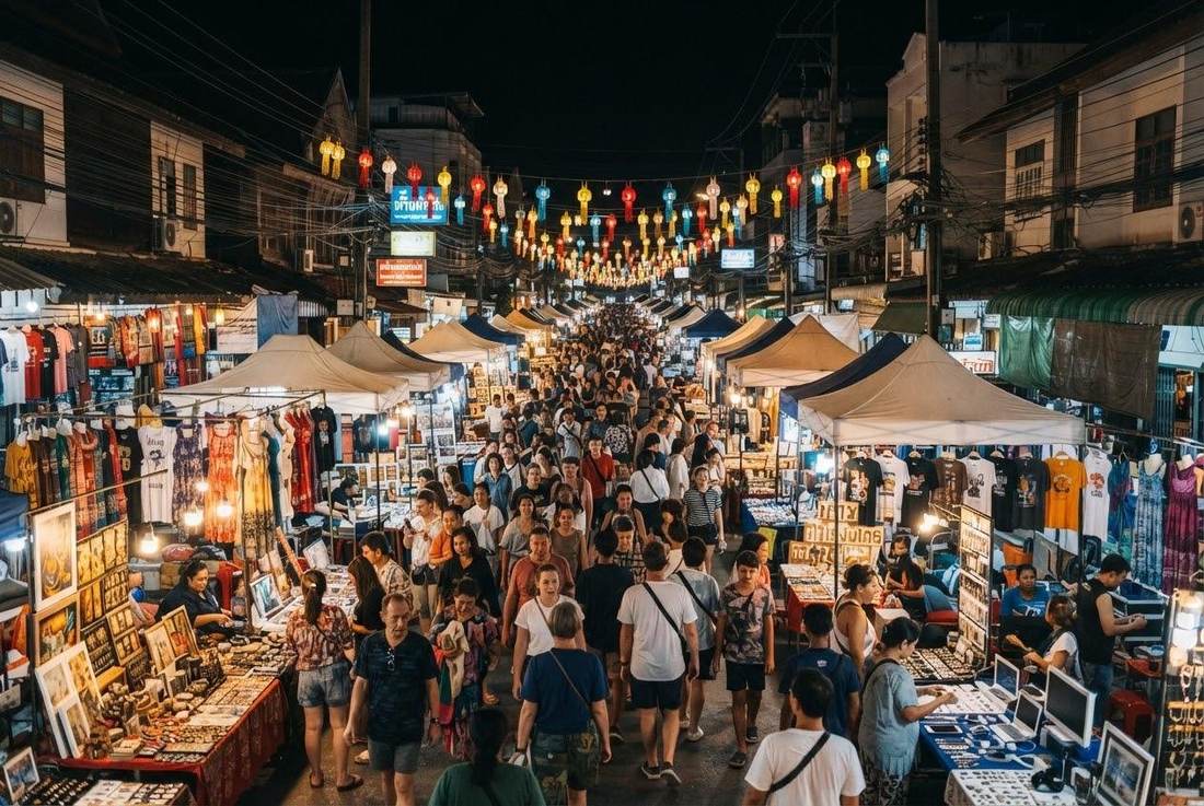 Night Bazaar Chiang Mai