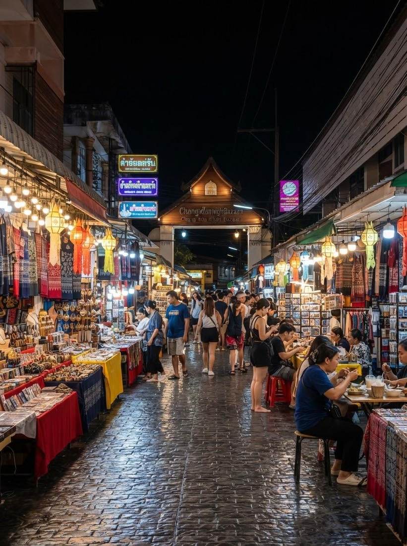 Night Bazaar Chiang Mai