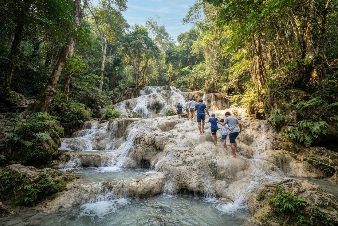 Sticky Waterfall (Bua Tong) Chiang Mai