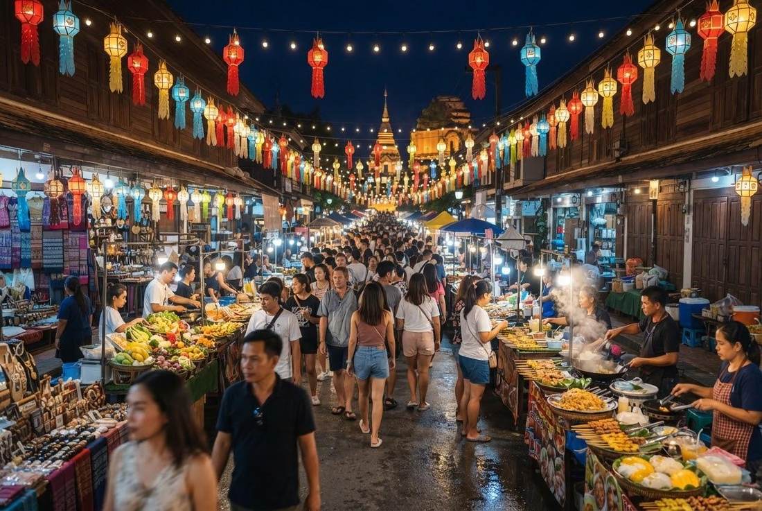 Sunday Walking Street Chiang Mai