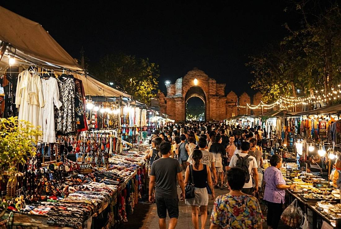 Sunday Walking Street Chiang Mai