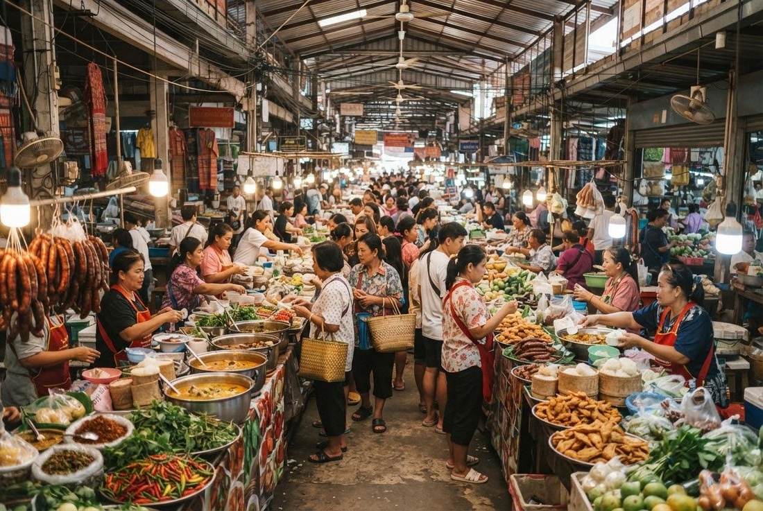 Warorot Market (Kad Luang) Chiang Mai