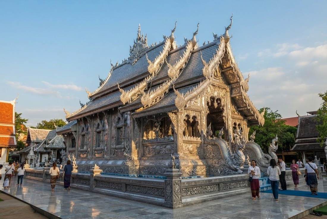 Wat Sri Suphan (the Silver Temple) Chiang Mai