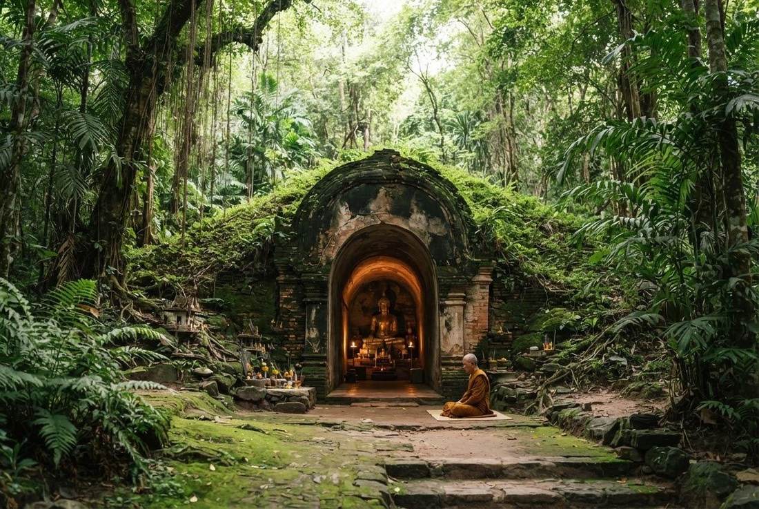 Wat Umong Chiang Mai