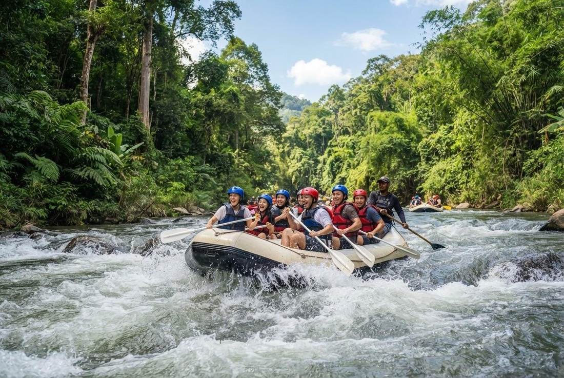 White-Water Rafting, Mae Taeng Chiang Mai