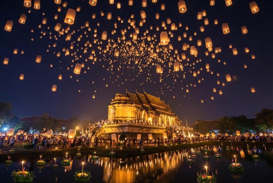Yi Peng & Loy Krathong 2026 Chiang Mai