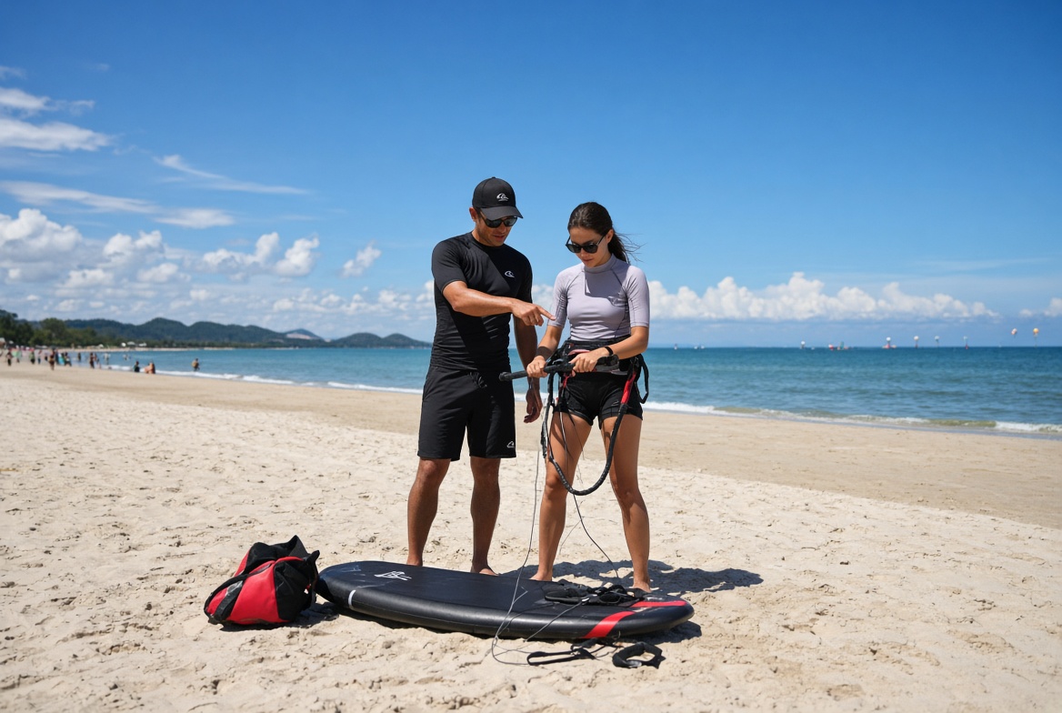 Learn to kitesurf Hua Hin