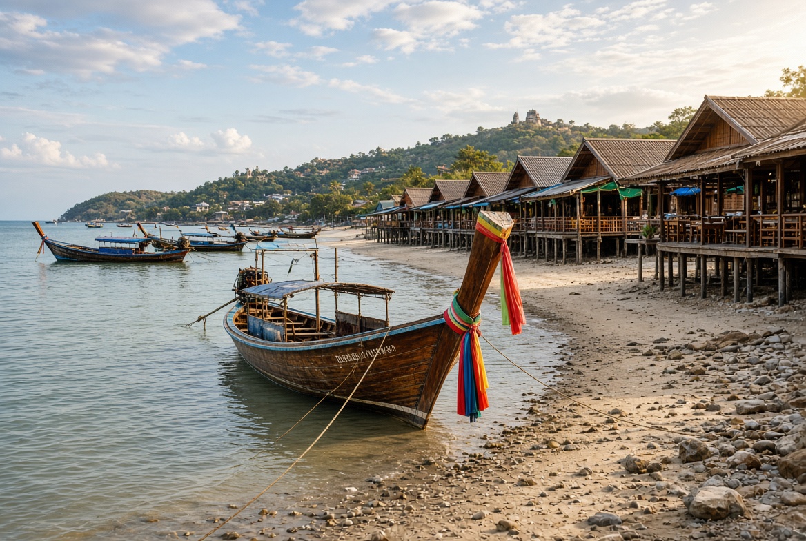 Khao Takiap Fishing Village Khao Takiap Hua Hin