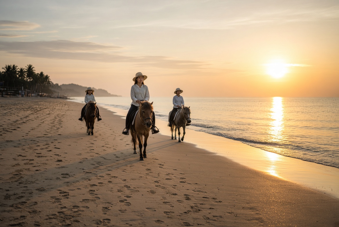 Horse Riding on the Beach Hua Hin North Hua Hin