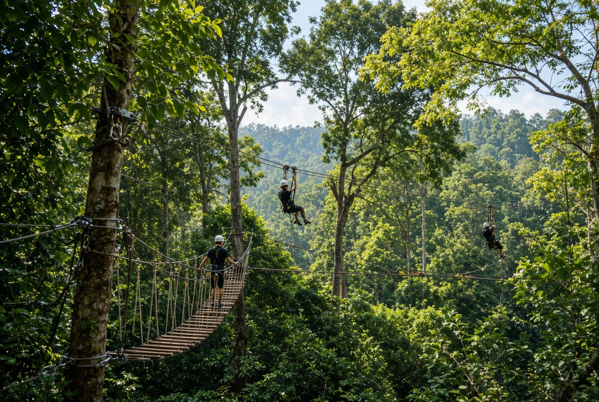 Tree Top Adventure Park Hua Hin