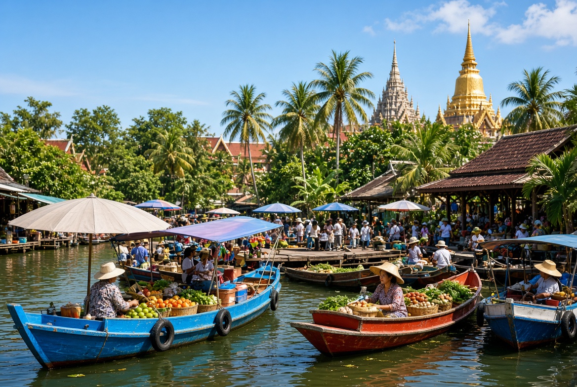 Sam Phan Nam Floating Market Hua Hin