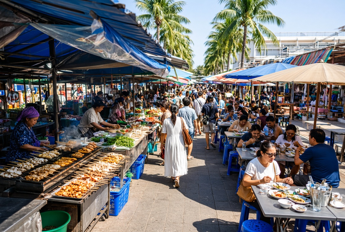 Cicada & Tamarind Markets Hua Hin