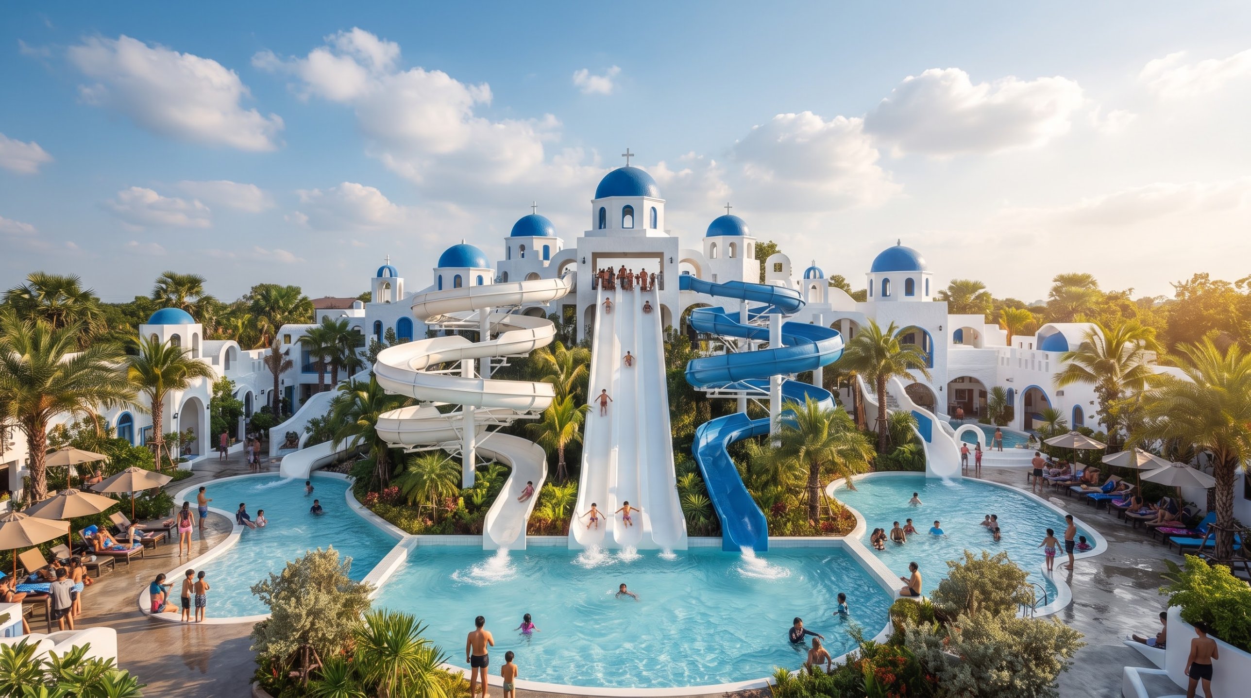 Santorini Park Waterventures Hua Hin