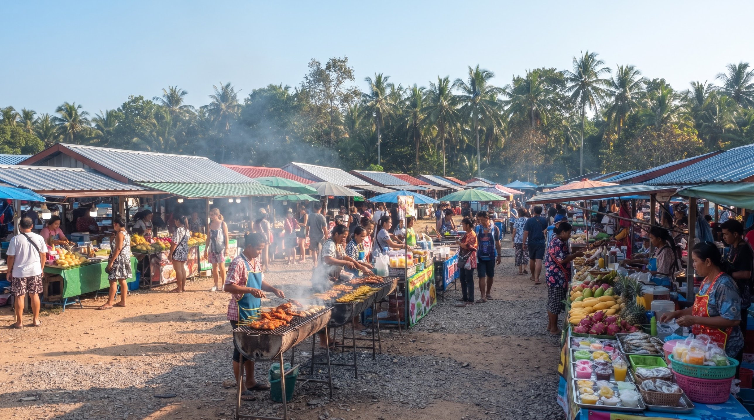 Bang Niang Market Khao Lak