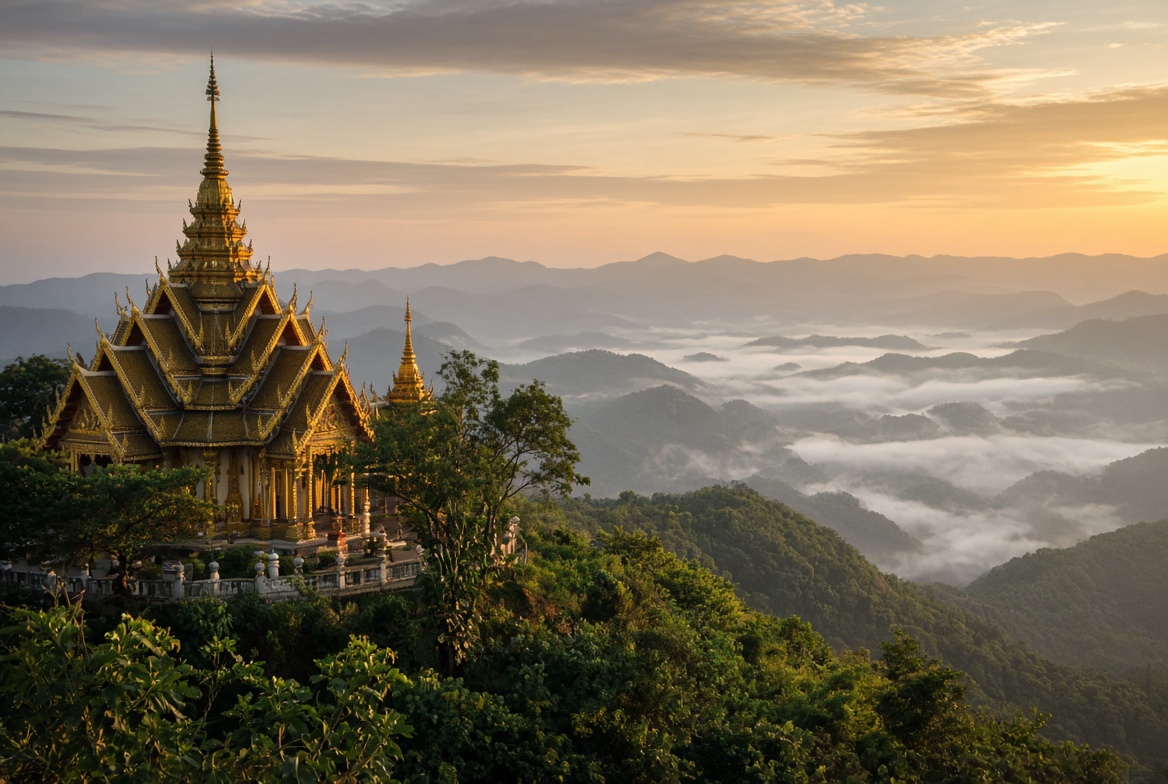 Add the mountains: Chiang Mai Khao Lak