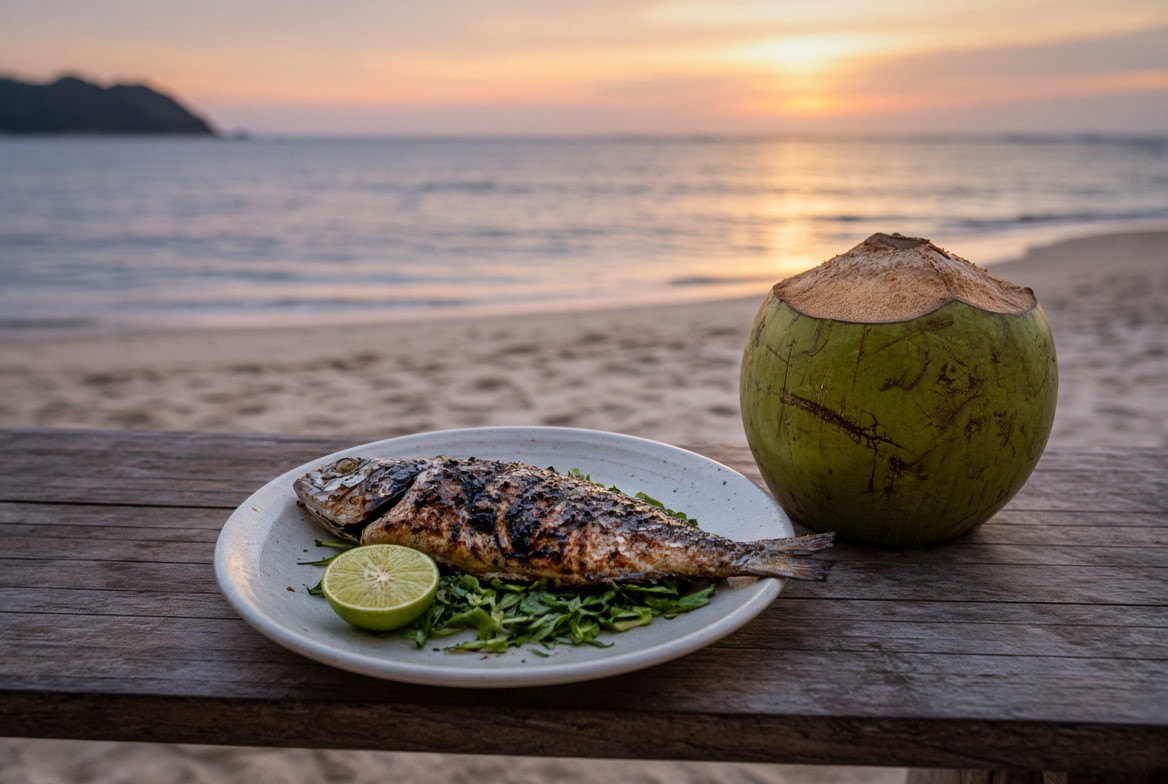 Thap Tawan Beach Restaurant, Bang Sak Khao Lak