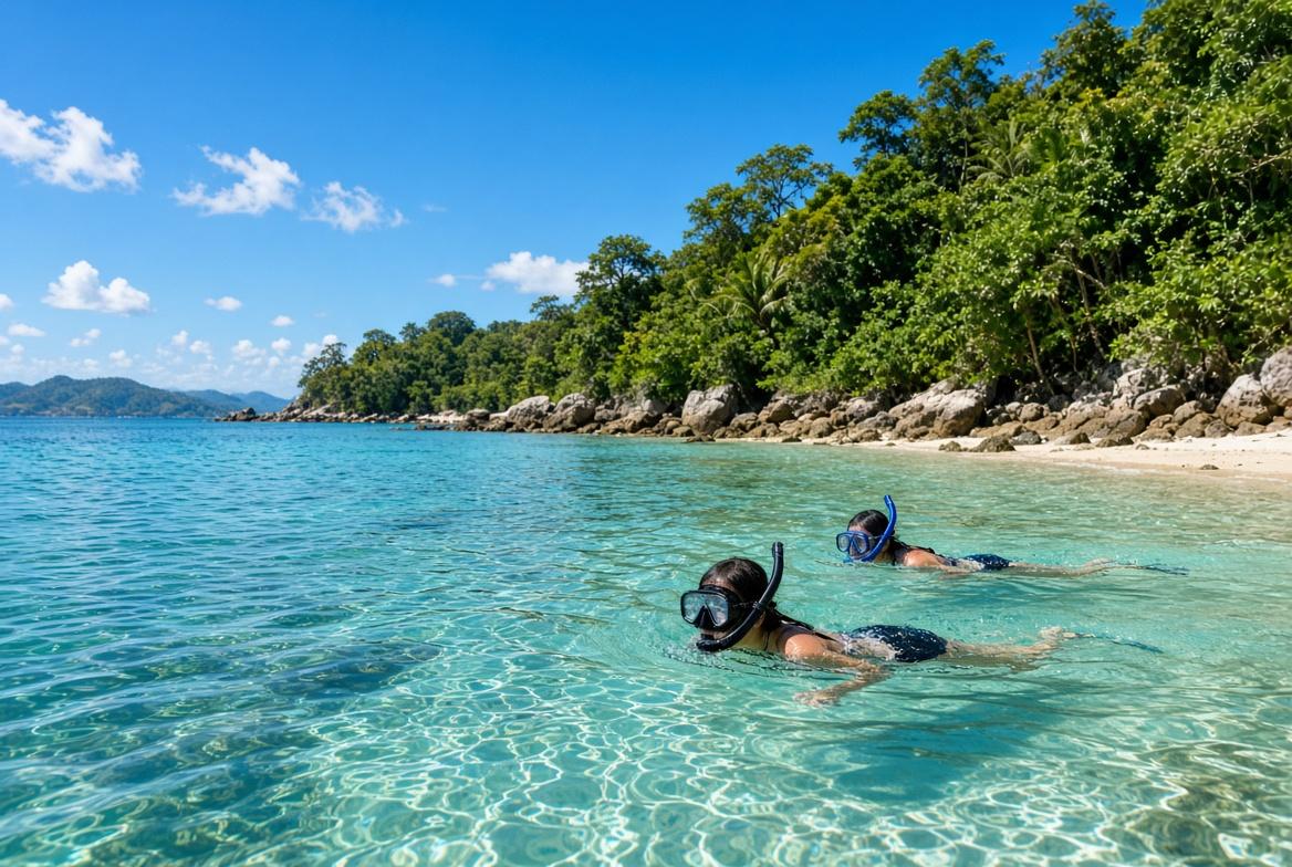 Snorkel from the Beach Koh Chang