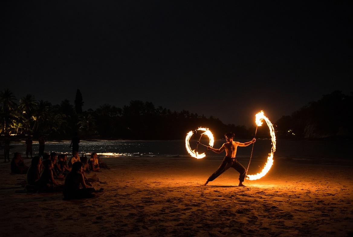 Sabay Bar Fire Show Koh Chang
