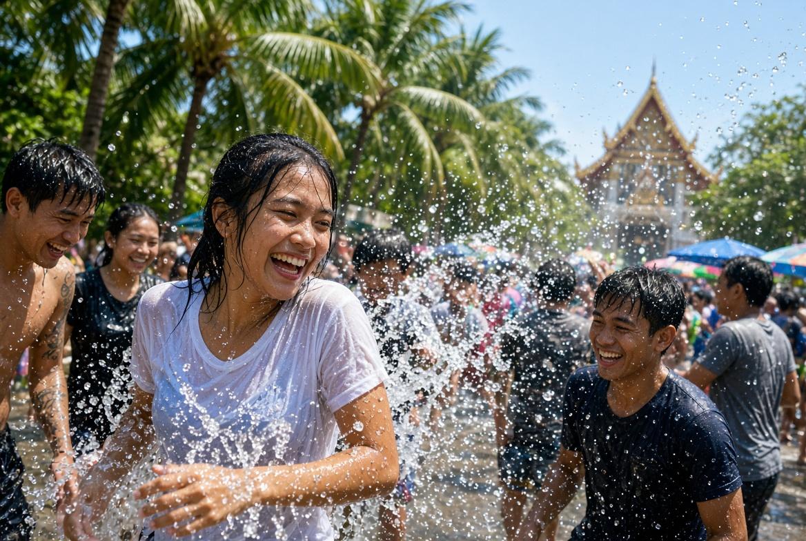 Songkran (Thai New Year) Koh Chang