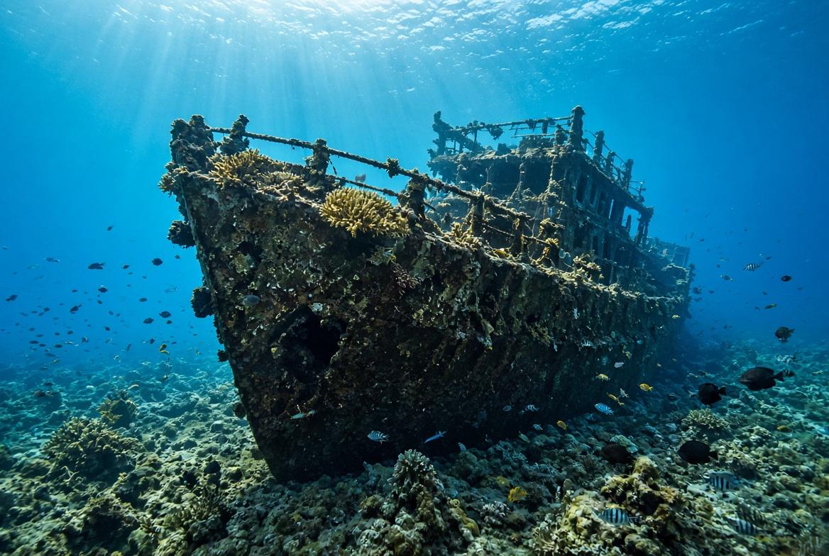 Shipwreck snorkel Koh Chang