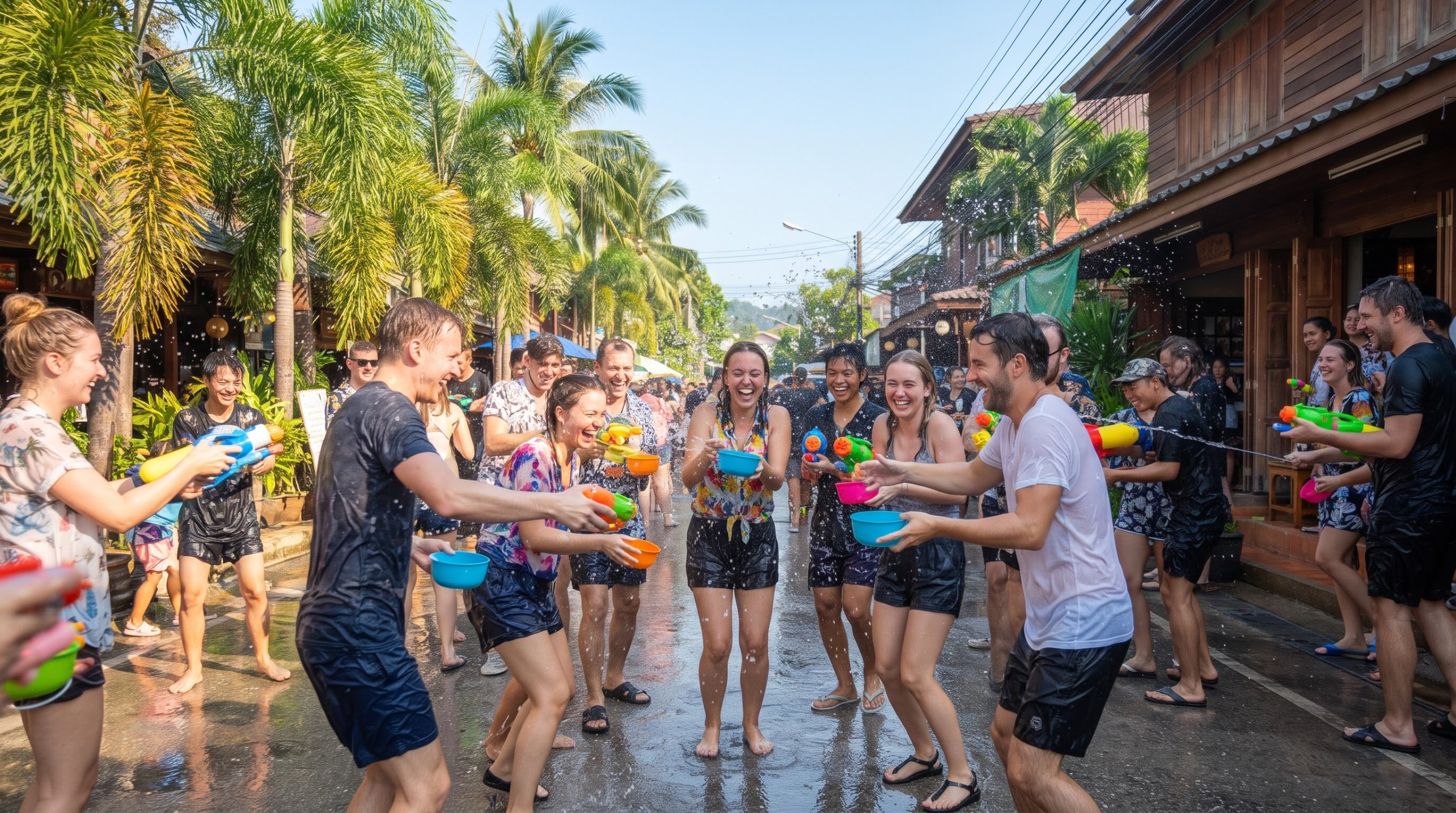Songkran (Thai New Year) Koh Lanta