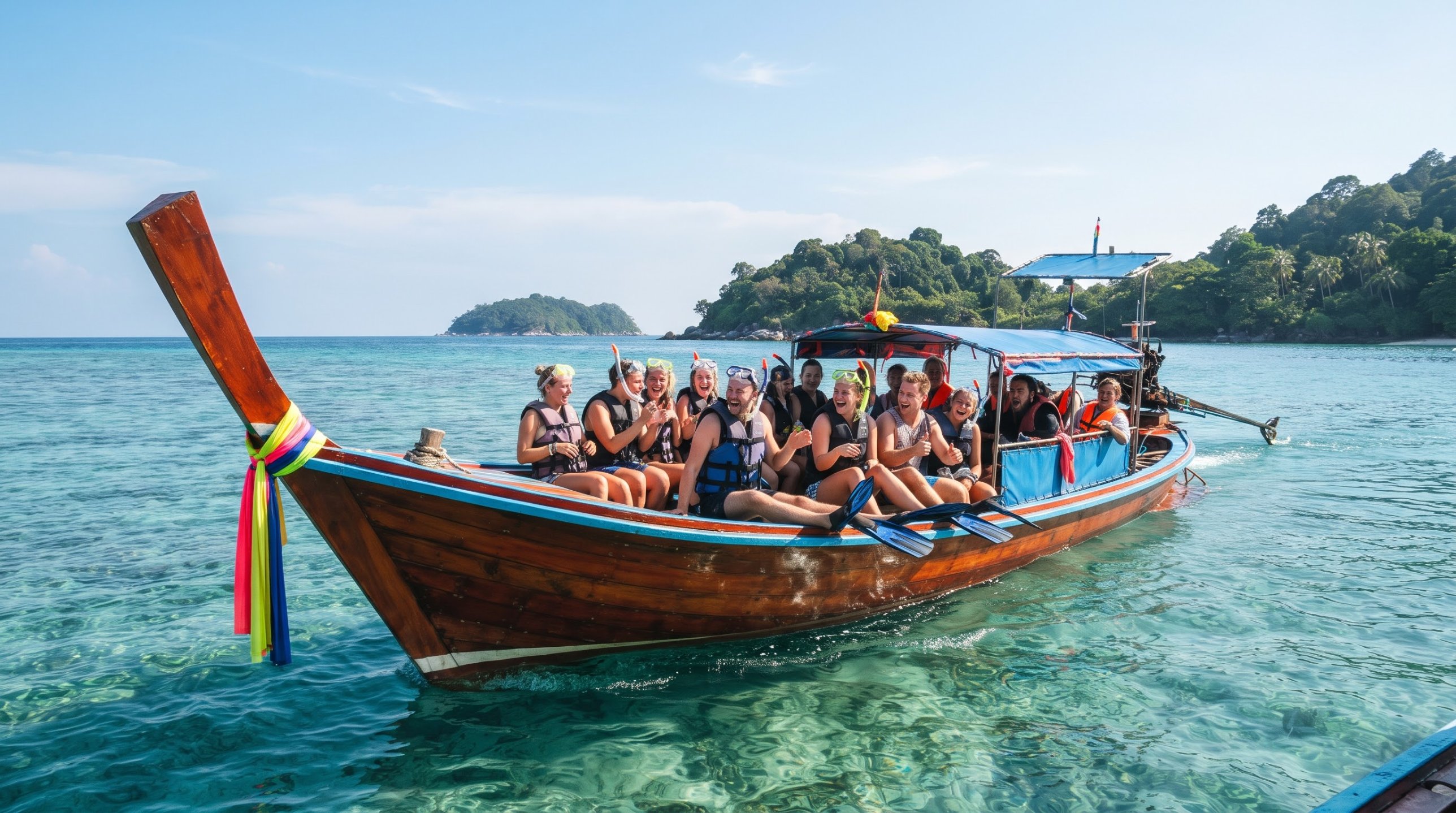 Want company? Hostels & dive boats Koh Lipe
