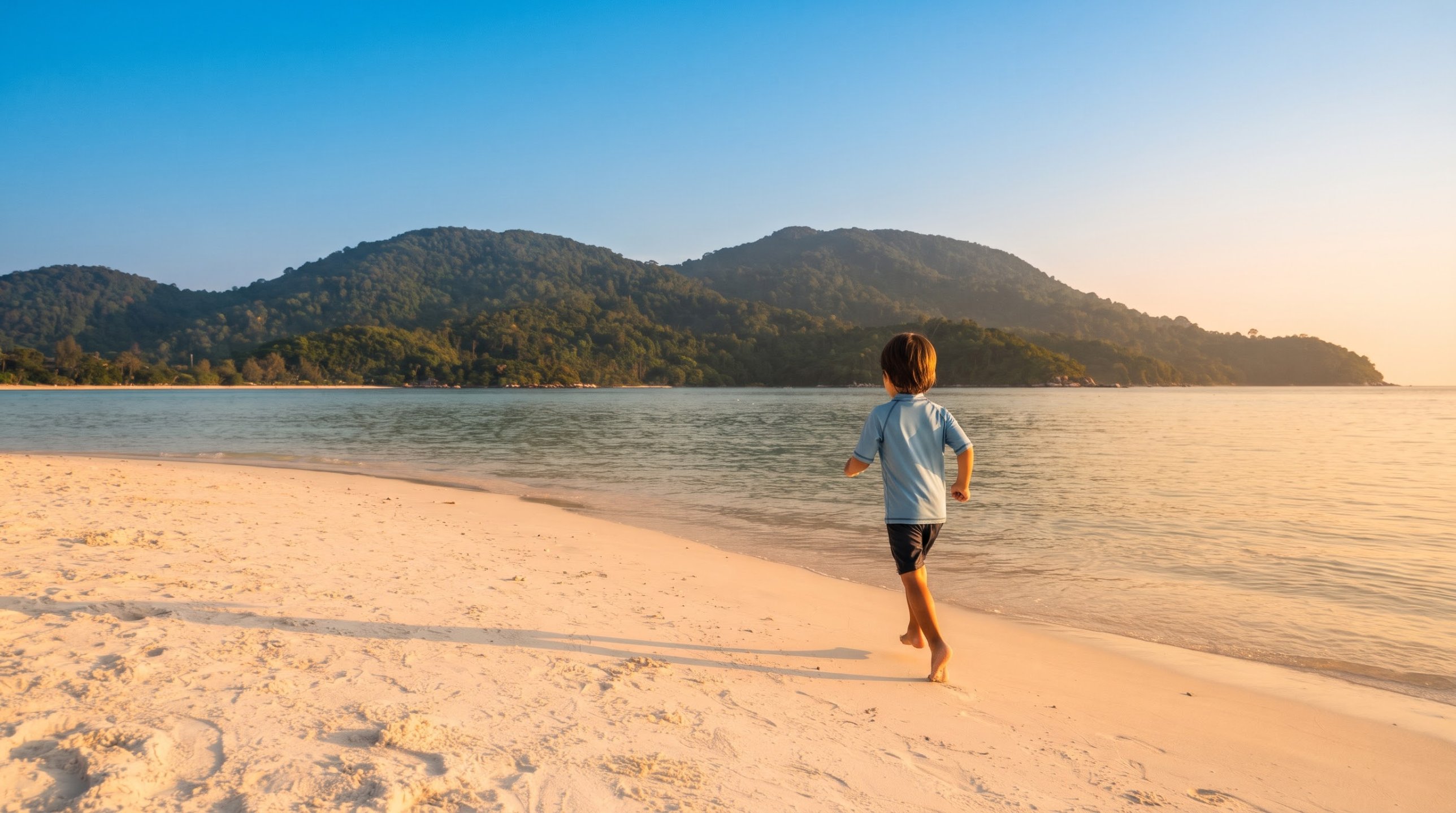 Sunset at North Point Beach Koh Lipe