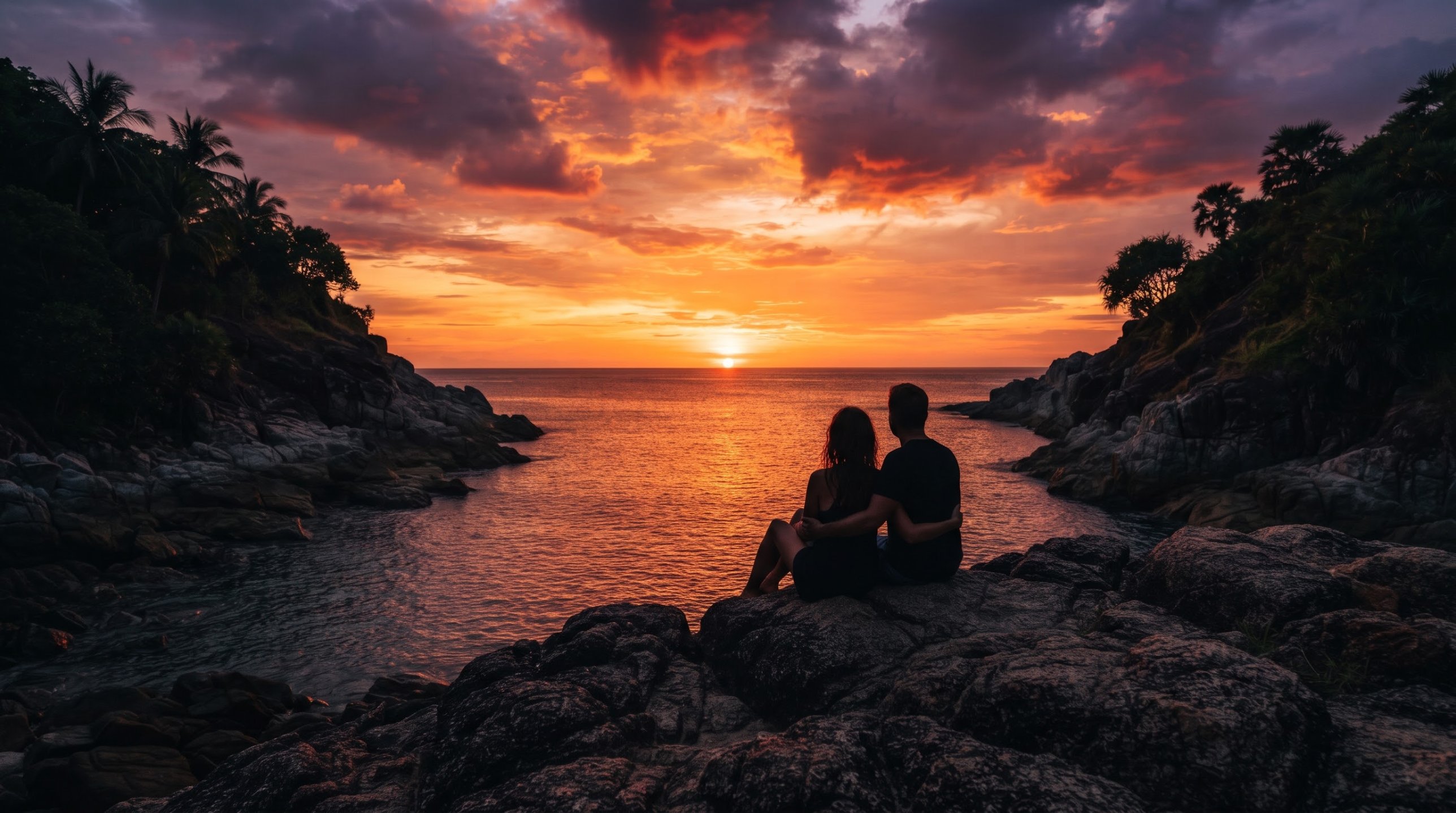 Sunset at Sunset Beach Koh Lipe